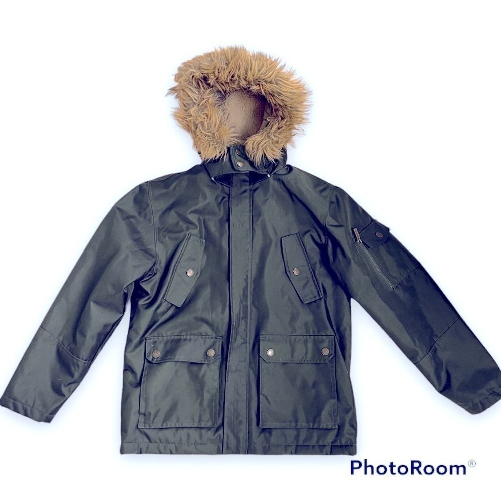 English Laundry Sherpa Coat Large